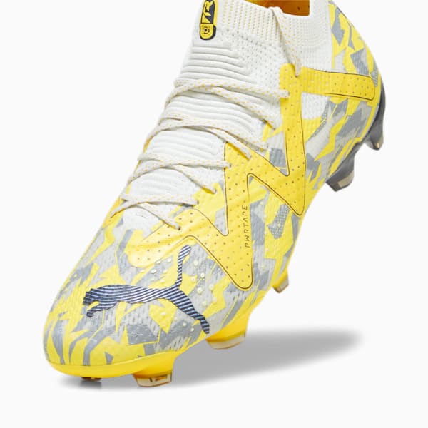 FUTURE ULTIMATE Firm Ground/Artifical Ground Men's Soccer Cleats, Sedate Gray-Asphalt-Yellow Blaze, extralarge