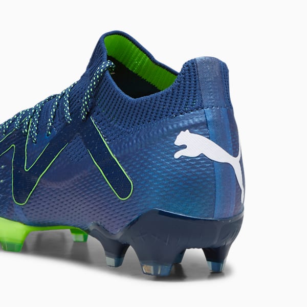 FUTURE ULTIMATE FG/AG Women's Football Boots, Persian Blue-PUMA White-Pro Green, extralarge-IND