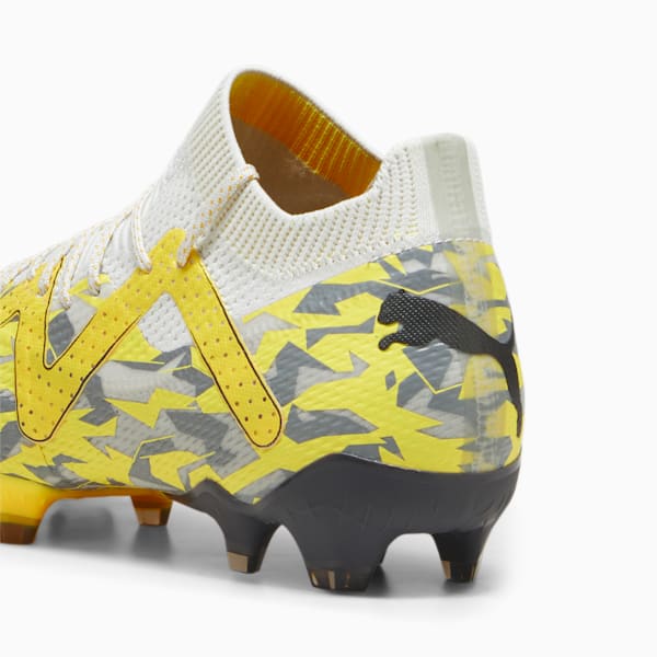 FUTURE ULTIMATE FG/AG Women's Football Boots, Sedate Gray-Asphalt-Yellow Blaze, extralarge-IND