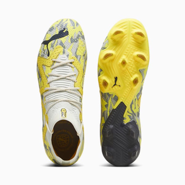 FUTURE ULTIMATE FG/AG Women's Football Boots, Sedate Gray-Asphalt-Yellow Blaze, extralarge-IND