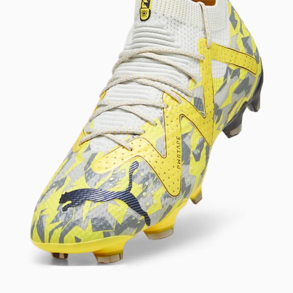 FUTURE ULTIMATE FG/AG Women's Football Boots, Sedate Gray-Asphalt-Yellow Blaze, extralarge-IND