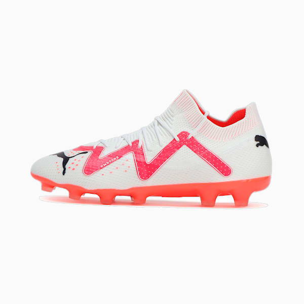 メンズ フューチャー アルティメット HG/AG サッカー スパイク, PUMA White-PUMA Black-Fire Orchid, extralarge-JPN