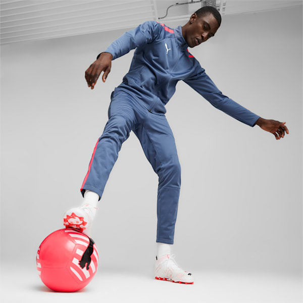 FUTURE ULTIMATE MG Men's Football Boots, PUMA White-PUMA Black-Fire Orchid, extralarge-GBR