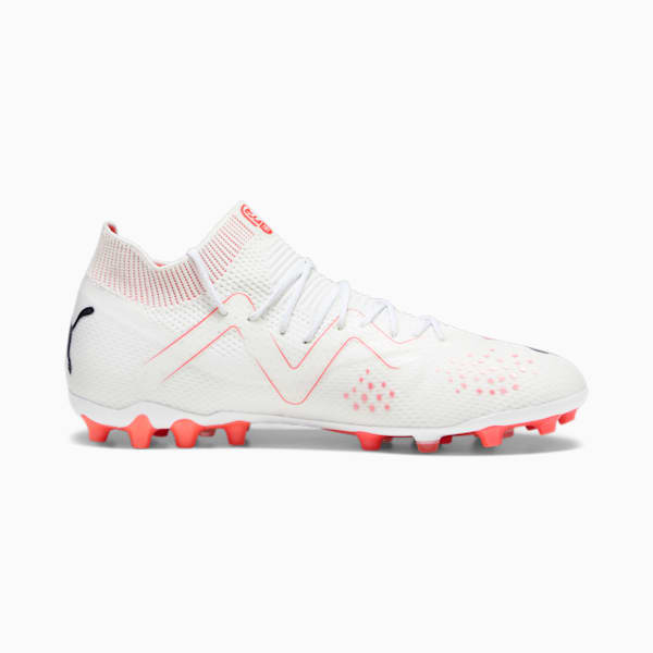 FUTURE ULTIMATE MG Men's Football Boots, PUMA White-PUMA Black-Fire Orchid, extralarge-GBR