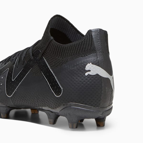 FUTURE PRO FG/AG Men's Soccer Cleats, PUMA Black-PUMA Silver, extralarge