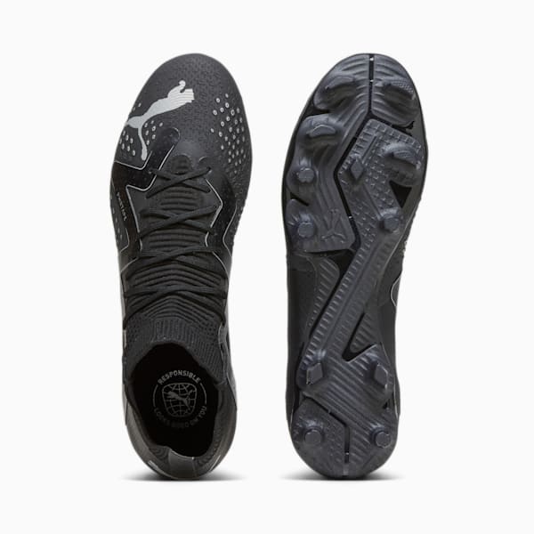 Chaussures de soccer avec crampons FUTURE PRO FG/AG, hommes, PUMA Black-PUMA Silver, extralarge