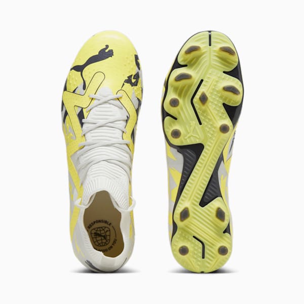 FUTURE MATCH FG/AG Men's Football Boots, Sedate Gray-Asphalt-Yellow Blaze, extralarge-GBR