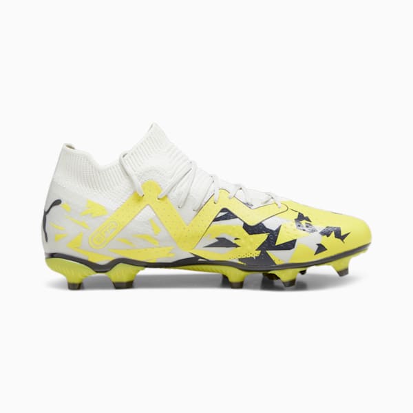 FUTURE MATCH FG/AG Men's Football Boots, Sedate Gray-Asphalt-Yellow Blaze, extralarge-GBR