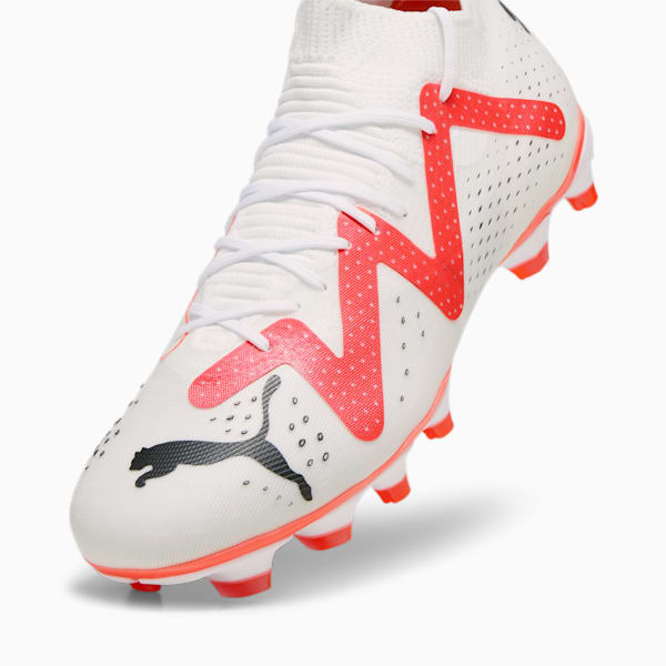 FUTURE MATCH FG/AG Women's Football Boots, PUMA White-PUMA Black-Fire Orchid, extralarge-GBR