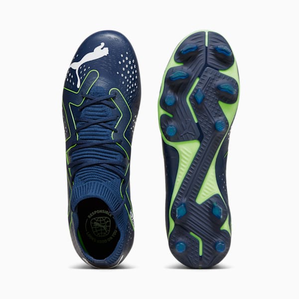 FUTURE MATCH FG/AG Women's Football Boots, Persian Blue-PUMA White-Pro Green, extralarge-GBR
