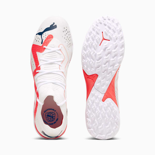 FUTURE MATCH TT Men's Football Boots, PUMA White-PUMA Black-Fire Orchid, extralarge-GBR