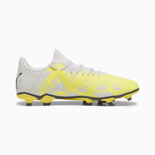 FUTURE PLAY FG/AG Men's Football Boots, Sedate Gray-Asphalt-Yellow Blaze, extralarge-GBR