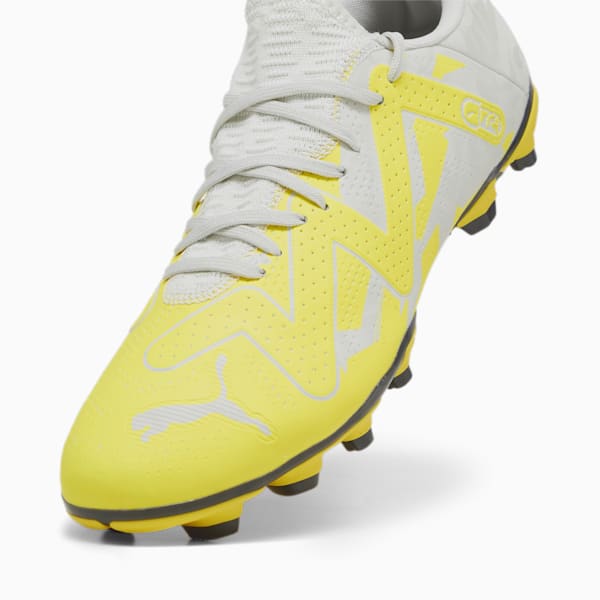 FUTURE PLAY FG/AG Men's Football Boots, Sedate Gray-Asphalt-Yellow Blaze, extralarge-GBR