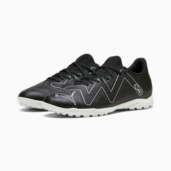 FUTURE PLAY TT Men's Football Boots, PUMA Black-PUMA Silver, extralarge-GBR