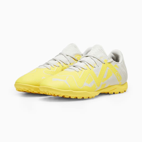 FUTURE PLAY TT Men's Football Boots, Sedate Gray-Asphalt-Yellow Blaze, extralarge-GBR