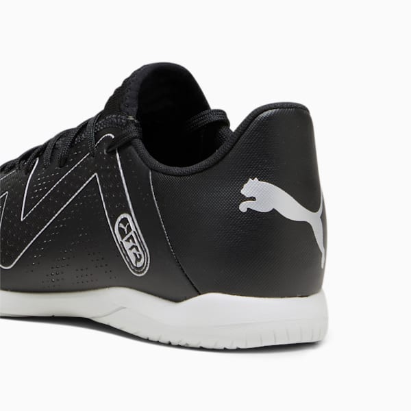 FUTURE PLAY Men's Indoor Football Boots, PUMA Black-PUMA Silver, extralarge-IND