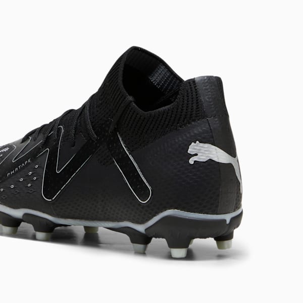 FUTURE PRO FG/AG Youth Football Boots, PUMA Black-PUMA Silver, extralarge-GBR