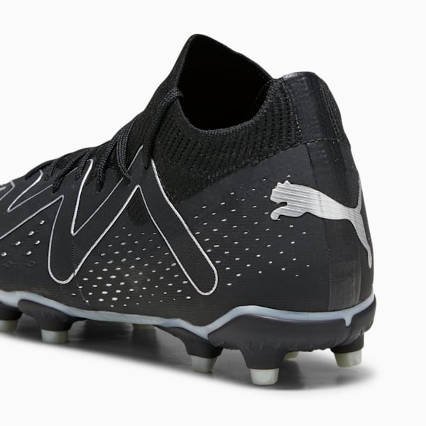 Chaussures de soccer avec crampons FUTURE MATCH FG/AG Jeunes, PUMA Black-PUMA Silver, extralarge