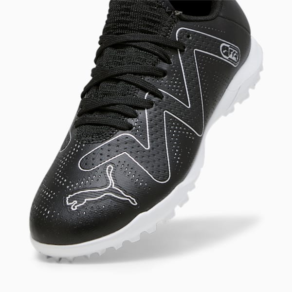 FUTURE PLAY TT Youth Football Boots, PUMA Black-PUMA Silver, extralarge-GBR