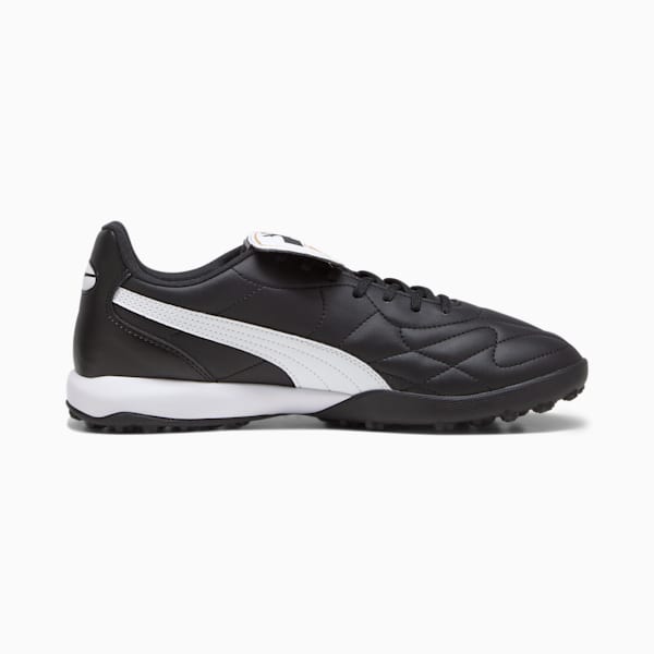 メンズ プーマ キング トップ TT サッカー トレーニングシューズ, PUMA Black-PUMA White-PUMA Gold, extralarge-JPN