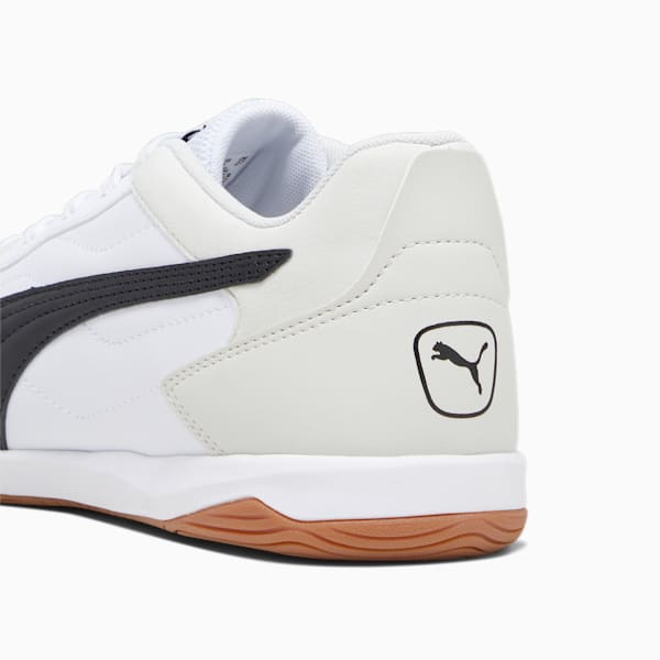 メンズ プレッシング IIII IT サッカー トレーニング シューズ, PUMA White-PUMA Black-PUMA Silver, extralarge-JPN