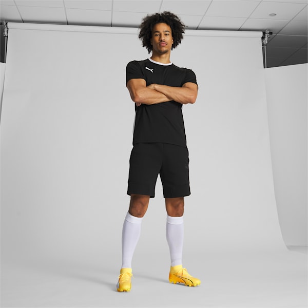 ULTRA PRO FG/AG Men's Soccer Cleats, Yellow Blaze-PUMA White-PUMA Black, extralarge