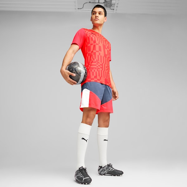 Tacos de futbol ATTACANTO FG/AG, PUMA Black-Silver Mist, extralarge