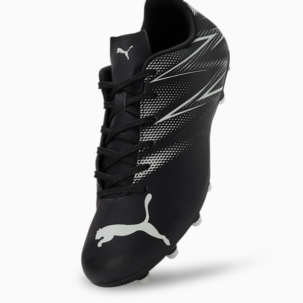ATTACANTO FG/AG Men's Football Boots, PUMA Black-Silver Mist, extralarge-IND
