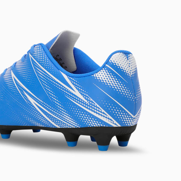 ATTACANTO FG/AG Men's Lightweight Football Boots, Bluemazing-PUMA White, extralarge-IND