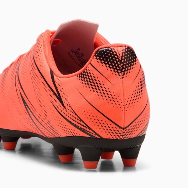 Chaussure de soccer ATTACANTO FG/AG, Glowing Red-PUMA Black, extralarge