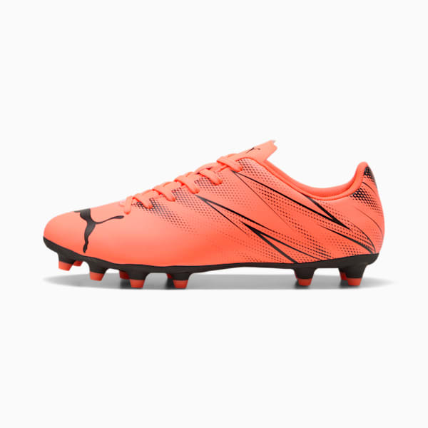 Chaussure de soccer ATTACANTO FG/AG, Glowing Red-PUMA Black, extralarge