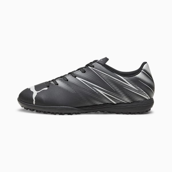 Tacos de futbol ATTACANTO TT, PUMA Black-Silver Mist, extralarge