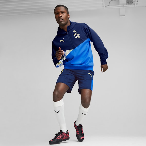 Tacos de fútbol ATTACANTO TT, PUMA Black-Fire Orchid, extralarge