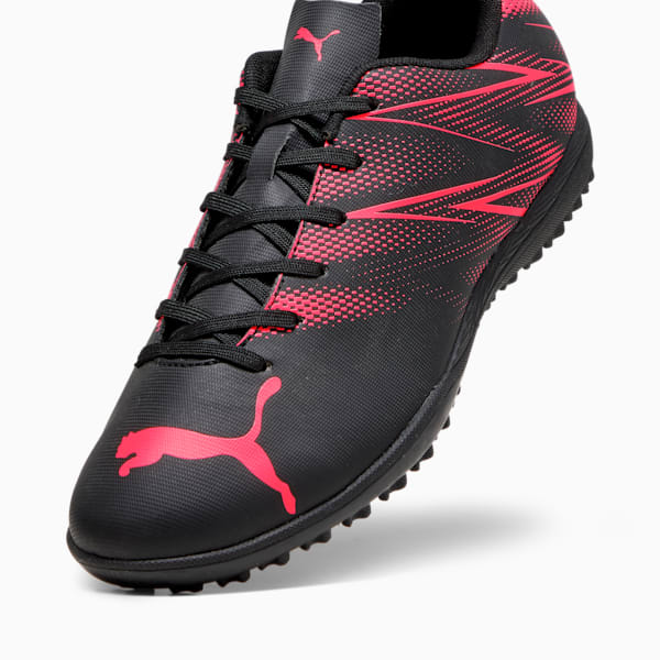 ATTACANTO TT Men's Football Boots, PUMA Black-Fire Orchid, extralarge-IND