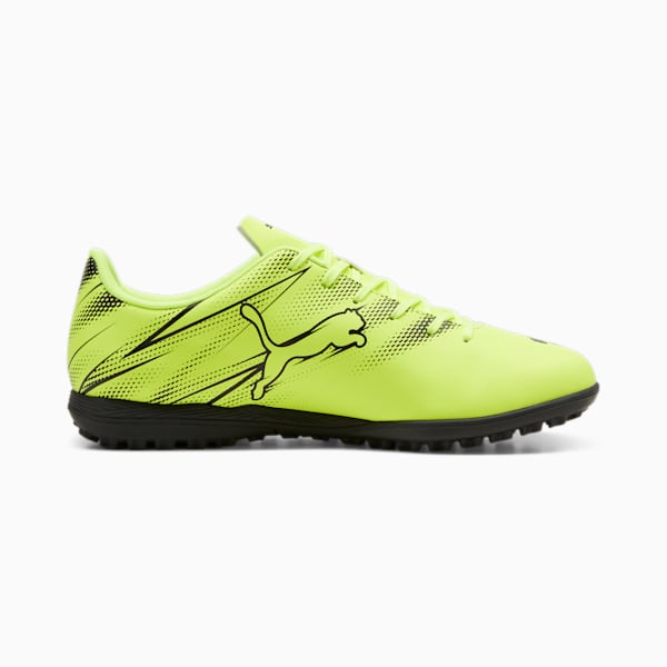 ATTACANTO TT Men's Football Boots, Electric Lime-PUMA Black, extralarge-IND