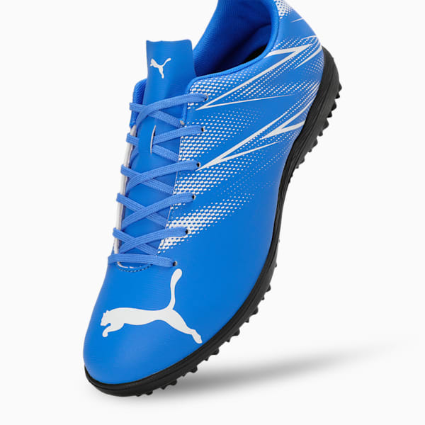 ATTACANTO TT Men's Football Boots, Bluemazing-PUMA White, extralarge-IND