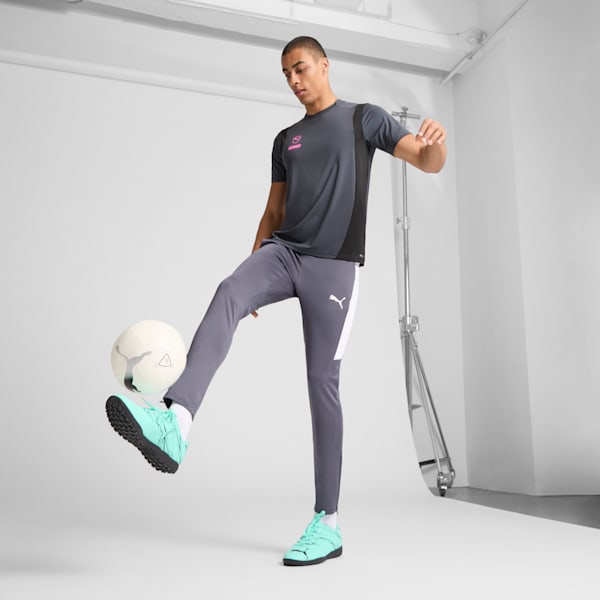 Tacos de futbol ATTACANTO TT, Electric Peppermint-PUMA Black, extralarge