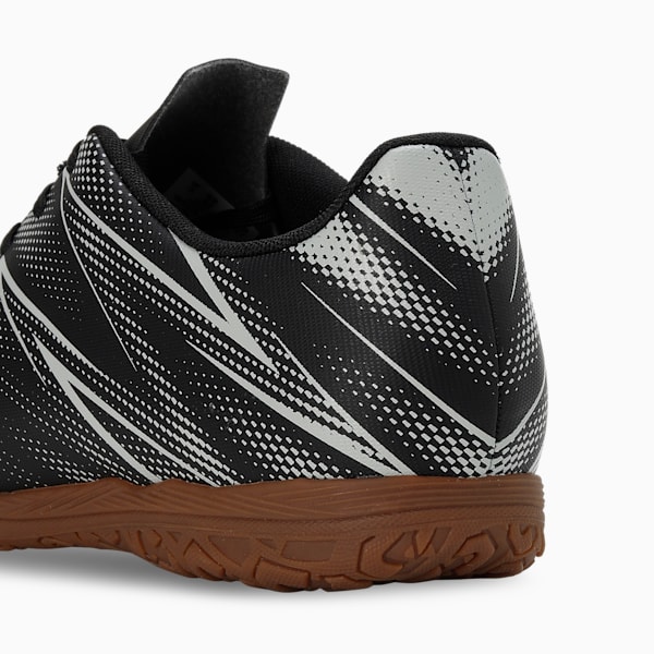 ATTACANTO Men's Indoor Court Shoes, PUMA Black-Silver Mist, extralarge-IND