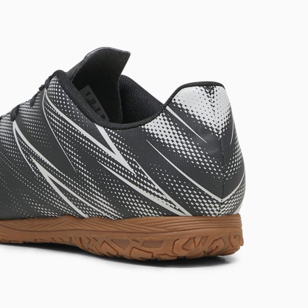Tacos de futbol ATTACANTO IT, PUMA Black-Silver Mist, extralarge
