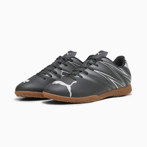 ATTACANTO IT Soccer Cleats, PUMA Black-Silver Mist, extralarge