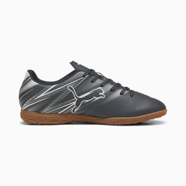 ATTACANTO Men's Indoor Court Shoes, PUMA Black-Silver Mist, extralarge-IDN