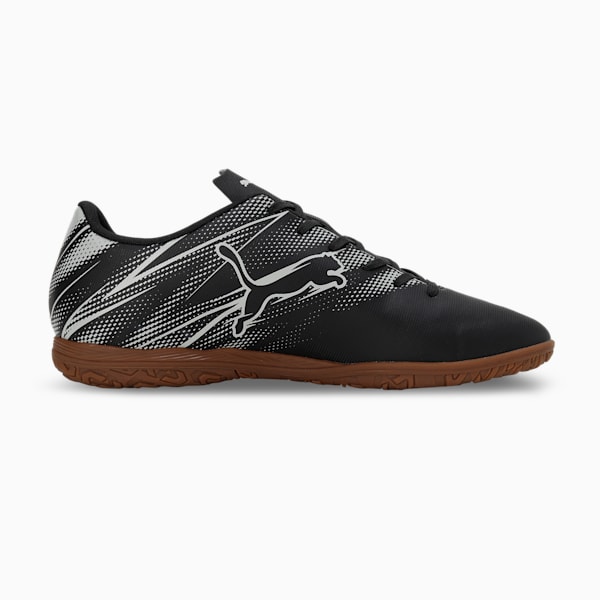 ATTACANTO Men's Indoor Court Shoes, PUMA Black-Silver Mist, extralarge-IND