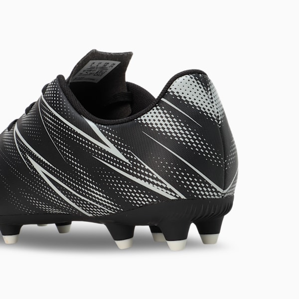 ATTACANTO FG/AG Youth Football Boots, PUMA Black-Silver Mist, extralarge-IND
