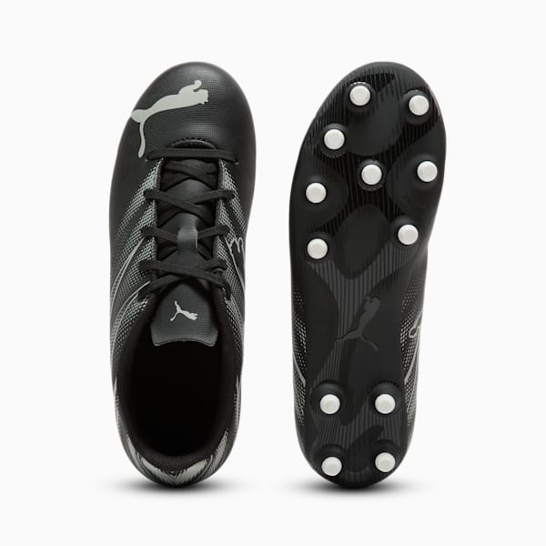 Chaussure de soccer ATTACANTO FG/AG Jeune, PUMA Black-Silver Mist, extralarge