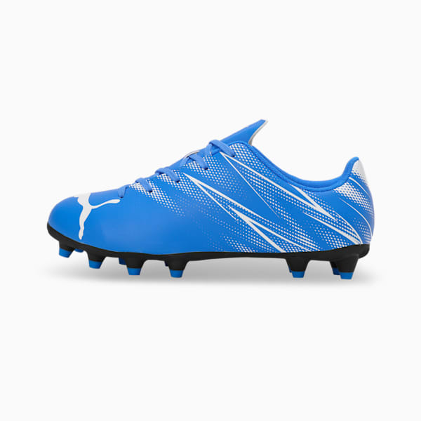 ATTACANTO FG/AG Youth Football Boots, Bluemazing-PUMA White, extralarge-IND