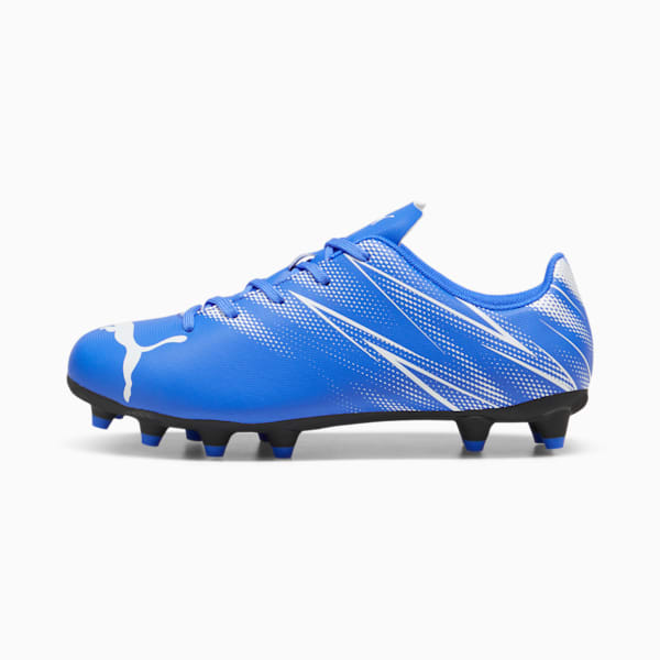 Chaussure de soccer ATTACANTO FG/AG Jeune, Bluemazing-PUMA White, extralarge