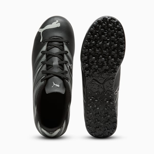 Chaussure de soccer ATTACANTO FG/AG Jeune, PUMA Black-Silver Mist, extralarge