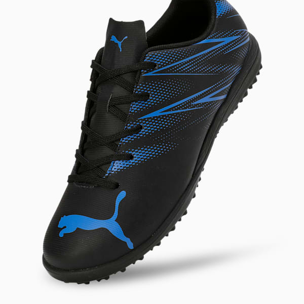 ATTACANTO TT Youth Football Boots, PUMA Black-Bluemazing, extralarge-IND