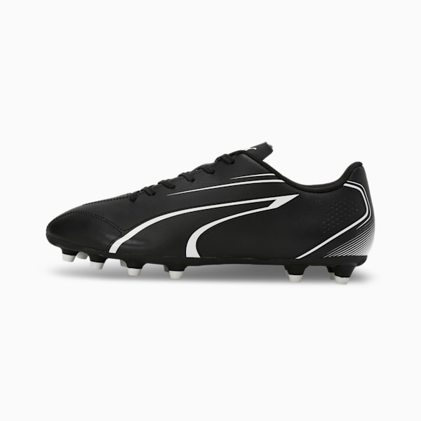 VITORIA FG/AG Men's Football Boots, PUMA Black-PUMA White, extralarge-IND