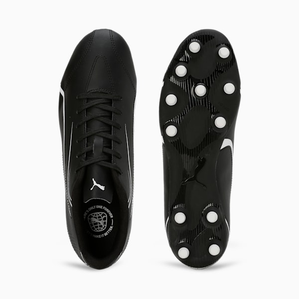 VITORIA FG/AG Men's Football Boots, PUMA Black-PUMA White, extralarge-IND
